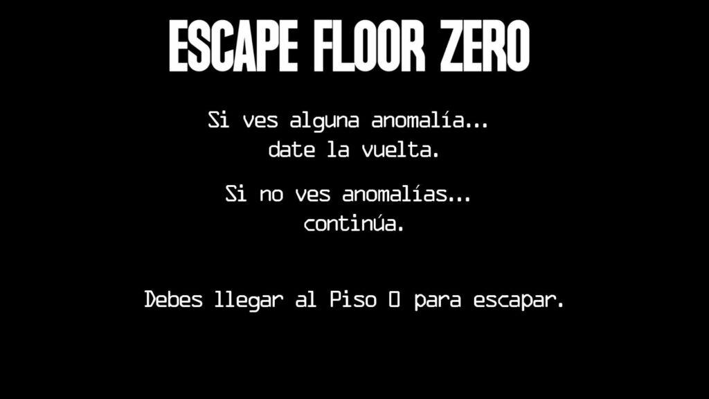 Escape Floor Zero