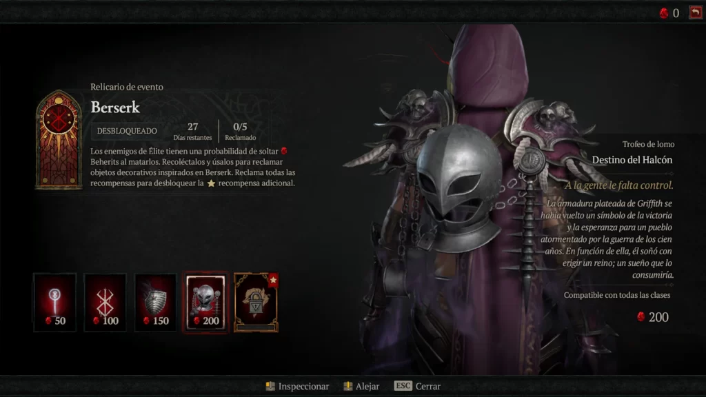 Diablo IV x Berserk - Gratis