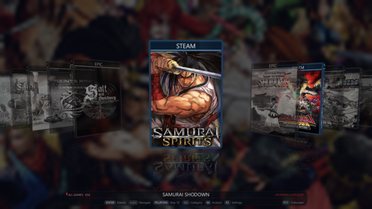 Flowdeck 1 0 - FlowDeck 1.0.0 · Community Premium · Box · Keyboard Mouse · FlowDeck Shelf · BG On · ALL GAMES · SAMURAI SHODOWN · 456 656 5 08 2026 9 12 28
